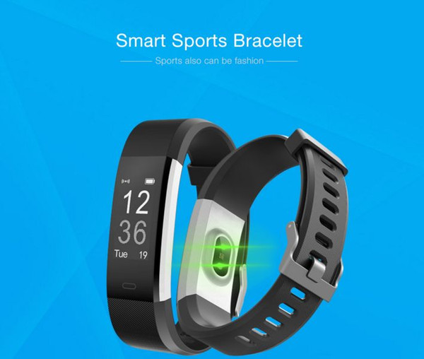 ID115plus Smart Bracelet heart Rate Smart Wristband Smart Band Fitness Tracker relogio for IOS android Pk Honor band 3 mi band 2