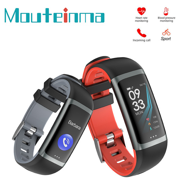 Mouteinma G26 Fitness Bracelet Waterproof Heart Rate Blood pressure oxygen Smart Band Measurement watch with color screen