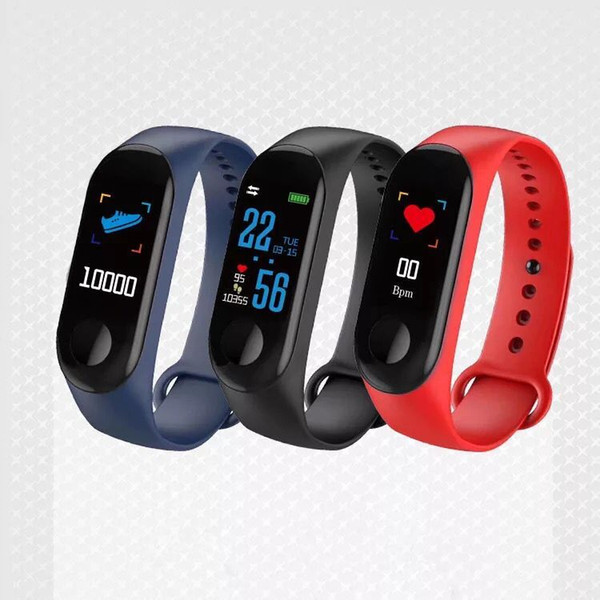 M3 Smart Band Bracelet Heart Rate Watch Activity Fitness Tracker pulseira Relógios reloj inteligente PK fitbit XIAOMI apple watch