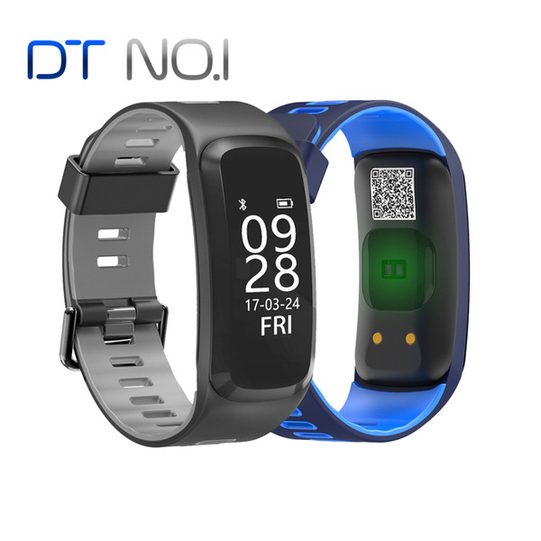 NO.1 F4 Smartband IP68 Waterproof Heart Rate Monitor Wristband Blood Pressure Blood Oxygen Smart Bracelet For IOS/Android