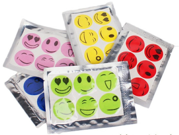 Disposable Mosquito Repellent Stickers Expression Face emoji Nature Anti Mosquito Repellent Disposable Stickers