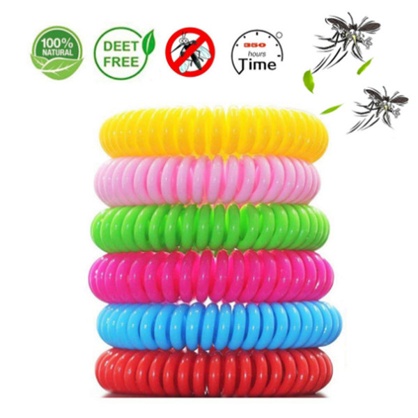 2019 Mosquito Repellent Bracelets hand Wrist Band telephone Ring Chain Anti-mosquito bracelet Pest Control Bracelet Bands