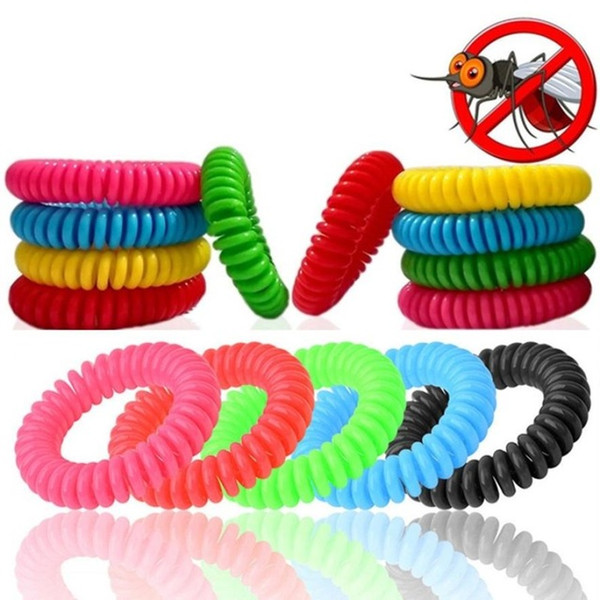 2019 Anti Mosquito Repellent Bracelets Multicolor Pest Control Bracelets Insect Protection Camping Outdoor Adults Kids Free DHL