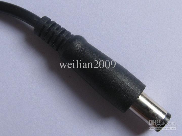 10 pcs / pack DC Tip 7.4 x 5.0mm male Plug Connector + Cord Cable for Laptop / Notebook 7.4 X 5.0