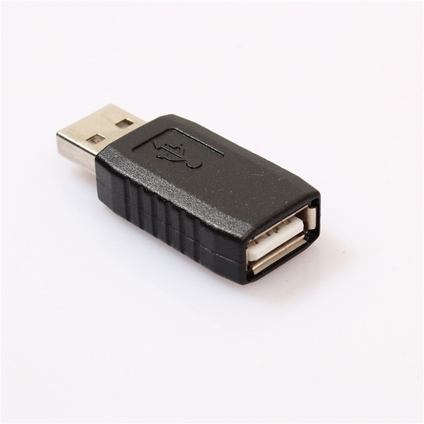 Wholesale USB 2.0 A Type Male To USB 2.0 Female Connector Adapter Convertorc 1250PCS