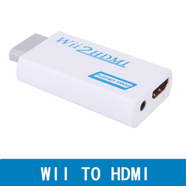 VBESTLIFE Wii to HDMI 1080P Converter Wii2HDMI Adapter 3.5mm Jack Audio Video Output Full HD 1080P Output For HDTV