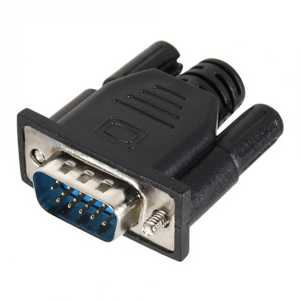 New VGA Virtual Display Adapter EDID Dummy Plug Headless Ghost Displays Emulator Lock 1920x1080p@60Hz Connector QJY99