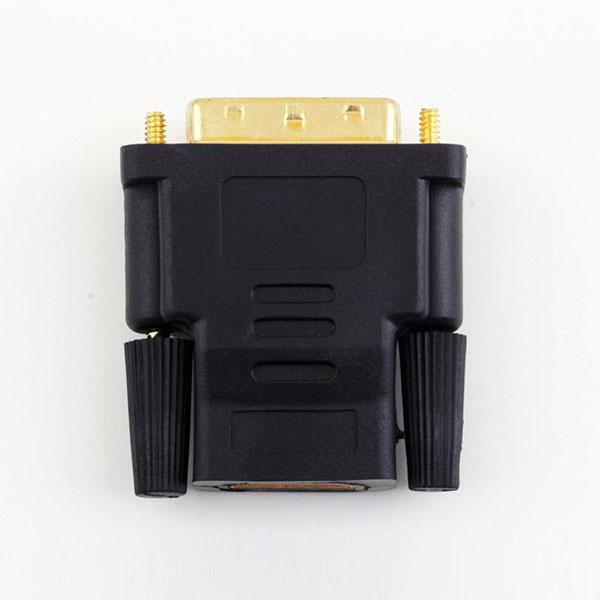 DVI Male to HDMI Female adapter Gold-Plated NEW M-F Converter For HDTV LCD New Arrival 500ps/lot