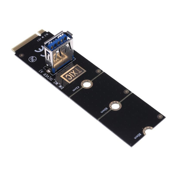 NGFF M.2 to USB3.0 Converter Adapter Graphic card Extender Card M.2 NGFF to PCI-E X16 Slot Transfer Card Mining