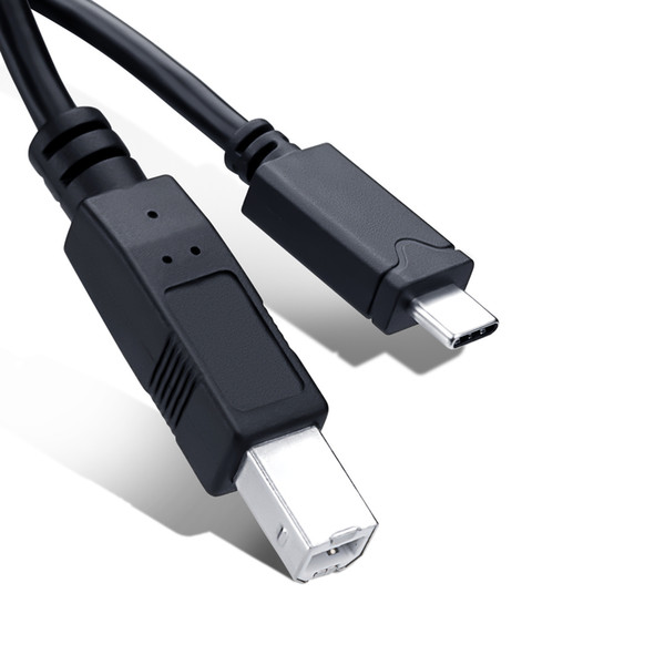 USB C to USB Type B 2.0 Cable Type C Printer Scanner Cord for New MacBook Pro, HP, Canon, Brother, Epson, Dell, Samsung Printers and More