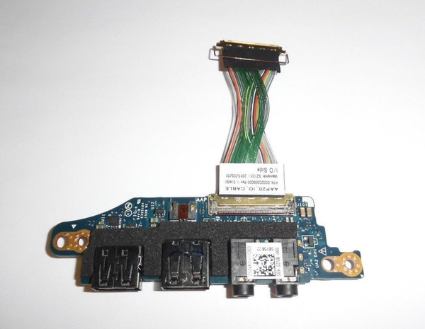 FOR DELL FOR Alienware 17 R2 IO USB Audio Port Board LS-B758P AAP20 CN-04RWN1 04RWN1 4RWN1