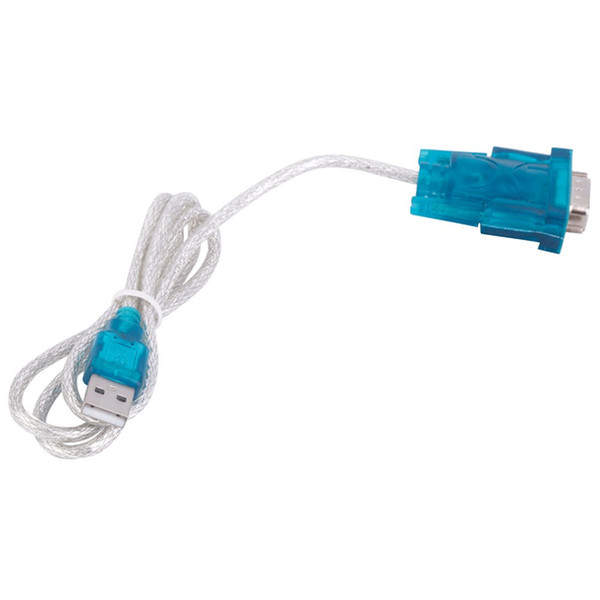 500set/lot CH340 USB to RS232 COM Port Serial PDA 9 pin DB9 Cable Adapter Male to Male M/M For PC PDA GPS Support Windows7 8