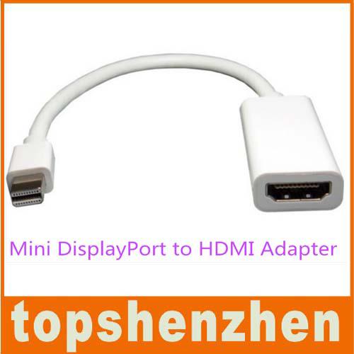 Thunderbolt Mini DisplayPort DP To HDMI Adapter For Nootbook MacBook Pro Air NEW TOSHIBA NOTEBOOK HDMI Cable Free Shipping