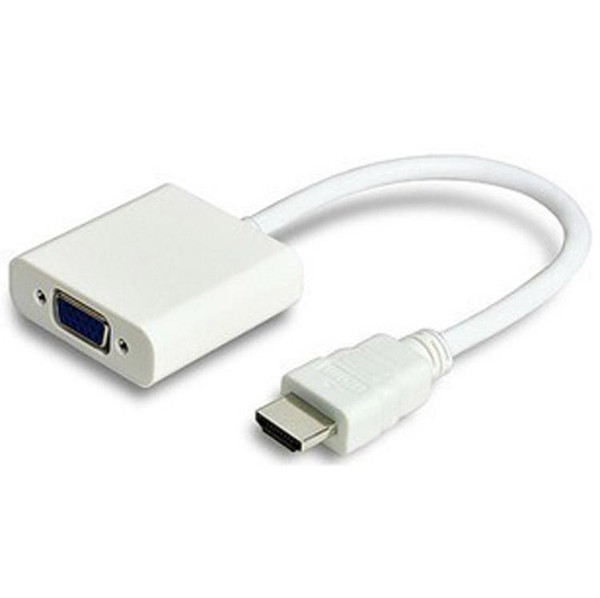 HDMI To VGA Cable Adapter Converter Male To Female Built-in Chipset with PP Plastic Bag Computer Cables Free DHL