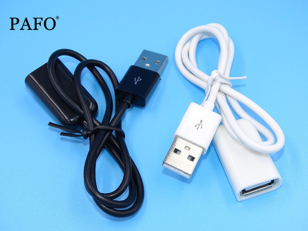 1pcs USB 2.0 Extension Cable Adapter Connector 50cm 100cm Male to Female Data Sync Cord Cable Cord Wire For PC Laptop Computer