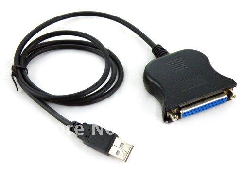 T Best USB To 25 Pin DB25 Parallel Port Cable USB to 25 Pin DB25 Parallel Printer adapter Cable for pc laptop