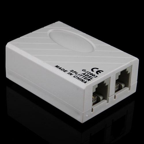 Wholesale- ADSL Modem Broadband Phone Line Filter Splitter 02 #257