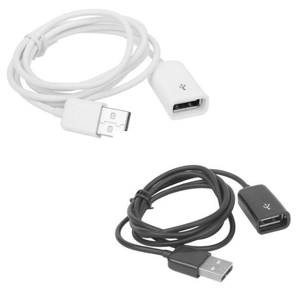 Usb Cable Usb Cable New Arrival Special Offer 2.0 A Male To Female Extension 1m Extender Charge Extra for Laptop Pc White