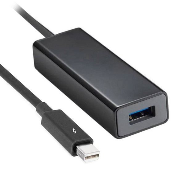 Wholesale- Thunderbolt Port to USB 3.0 Super Speed Hard Disk Drive Adapter Dongle 15cm