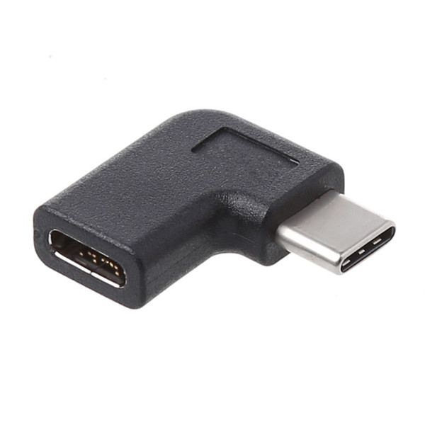 90 Degree Right Angle USB 3.1 Type C Male To Female USB-C Converter Adapter #R179T# Drop shipping