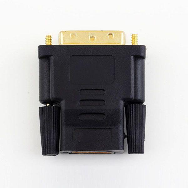 DVI To HDMI DVI 24+1 Male to HDMI 19Pin Female Gold-Plated NEW M-F Adapter Converter for HDTV 500pcs/lot