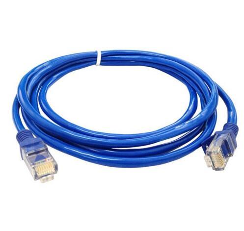 Cheap 1m 1.5m 2m 3m 10m Blue Ethernet Internet LAN CAT5e Network Cable for Computer Modem Router