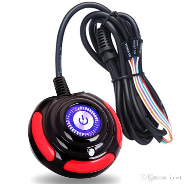 1.5m Desktop Computer PC Case Power Supply on/off Reset HDD Push Button Switch Cables interruptor Home Office Internet accessory