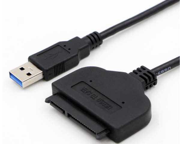 Universal USB 3.0 2.0 To SATA 22 Pin 2.5 Inch Hard Disk Driver SSD Adapter micro Cable Converter laptop charger plug Black