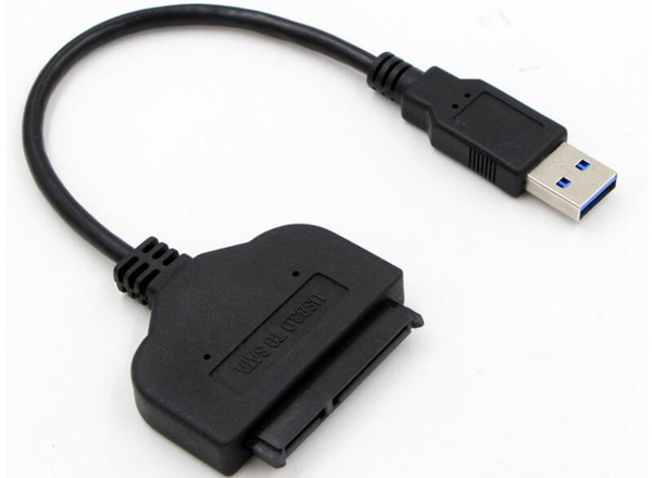 USB 3.0 To SATA 22 Pin 2.5 Inch Hard Disk Driver SSD Adapter Cable Newest