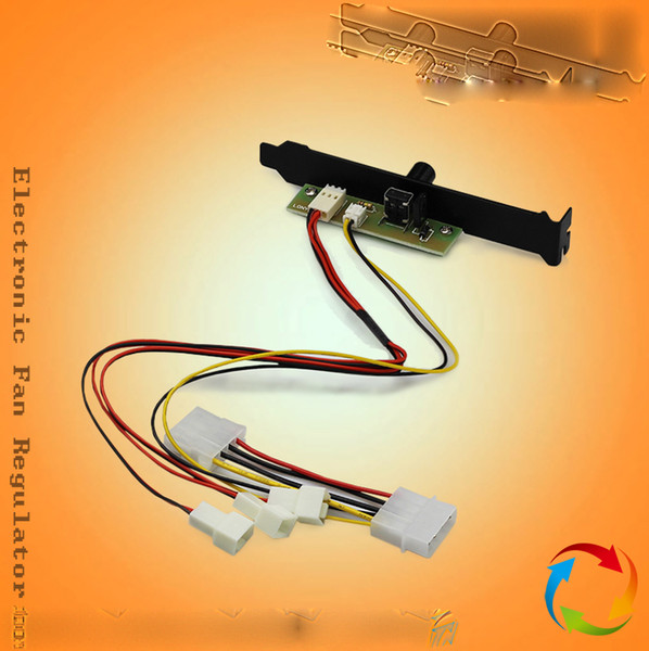 New DC 12V Computer PCI position water cooled water pump fan speed regulator stepless voltage governor controller 3 pin