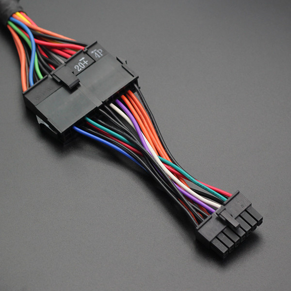 1PCS 24Pin to 14Pin Power Supply Cable Cord 18AWG Wire ATX Motherboard Adapter Cable for Lenovo IBM Dell Q77 B75 A75 Q75