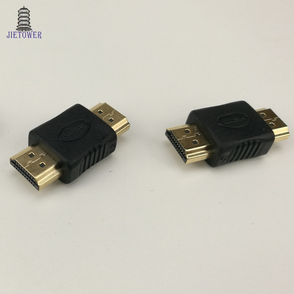 100pcs/lot HDMI male to male adapter coupler connector converter for HDTV 1080P HDMI adapter