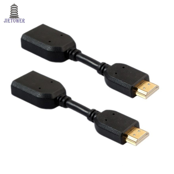 100pcs/lot HDMI Cable Male to Female HD 3D Video Line For Computer-to-TV Projector Display Data Cable