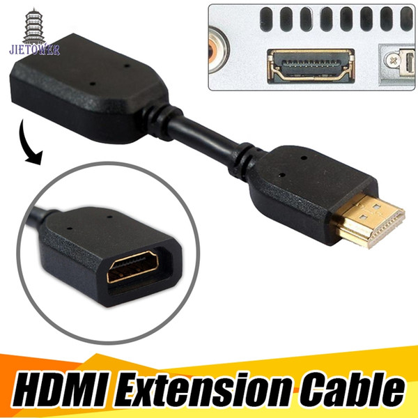 HDMI Cable Male to Female HD 3D Video Line For Computer-to-TV Projector Display Data Cable