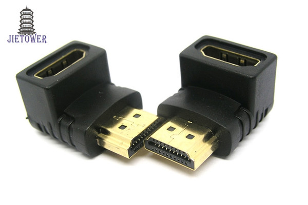 L-type Right-angle 90°Turning Head HDMI Male to Female High-Definition Converter Cable For Computer Set-top Box Connecting