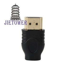 2-in-1 HDMI male to Micro HDMI female Mini Transfer Head For cinema, projector, game, set-top box, notebook, mobile phone