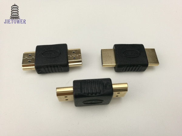 300pcs/lot HDMI male to male adapter coupler connector converter for HDTV 1080P HDMI adapter