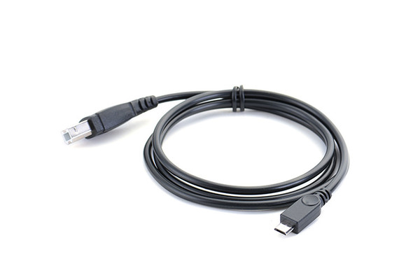 200pcs/lot Micro USB male to Standard USB 2.0 B Type Male Data Cable