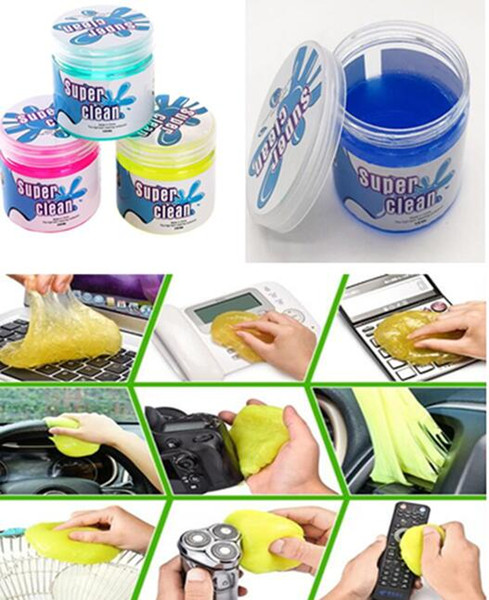 Hot Magic Dust Cleaning Multi function super clean Cell Phone screen Cleaning mud Transparent Cleaner Compound Slimy Gel keyboard computer