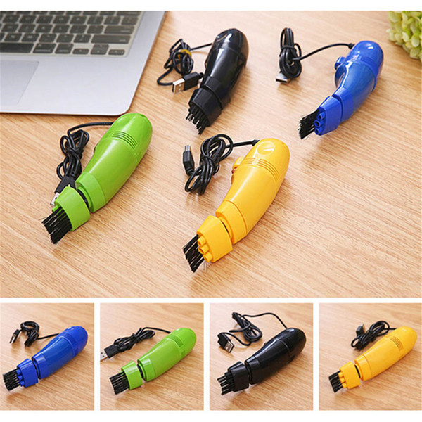 Mini Portable Computer Keyboard Vacuum Cleaners USB Keyboard Cleaner Laptop Computer Brush Dust Cleaning High Quality