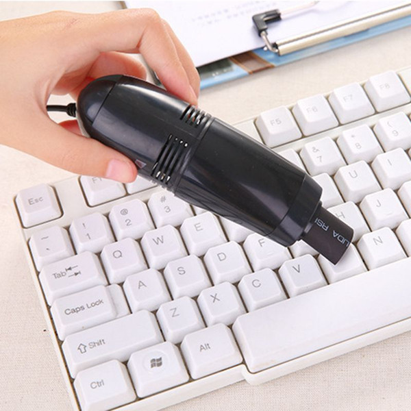 Mini USB Vacuum Cleaner Laptop Computer Keyboards Brush Vacuum Keyboard Cleaner Brush For PC Laptop Computer USB Powered Mini Vacuum Cleaner