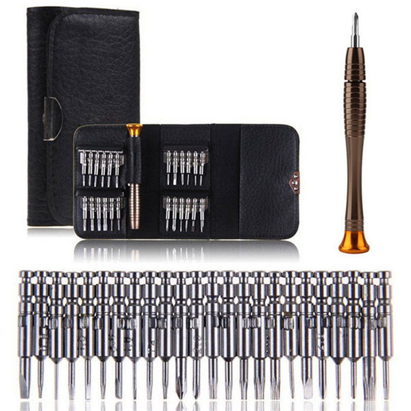 25 in 1 Torx Screwdriver Wallet Repair Tool Set For Phone Cellphone PC Laptop