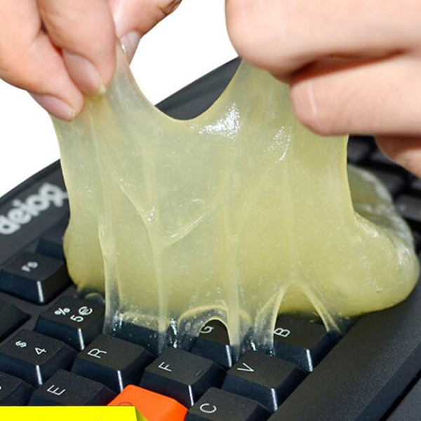 Universal Keyboard Cleaners Clearner rubber Magic Dust to Glue Adhesive Clay Soft Rubber Car Outlet Clean Computer Cleaners USZ178