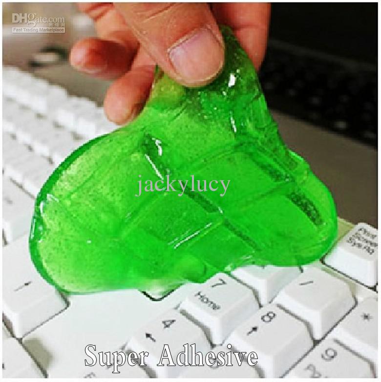 Brand new High-Tech Cleaning Compound Super Clean Slimy Gel Cleaner Keyboard PC Laptop Computer 20pcs Free Shipping