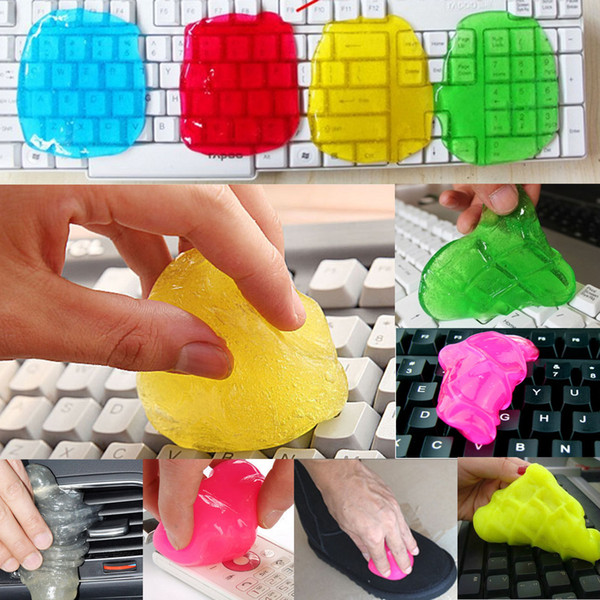 Keyboard Cleaning Compound Gel Transparent Cleaner Keyboard Magic Cyber Laptop Cleaning Tool Kit Sponge Hot Sale High Quality