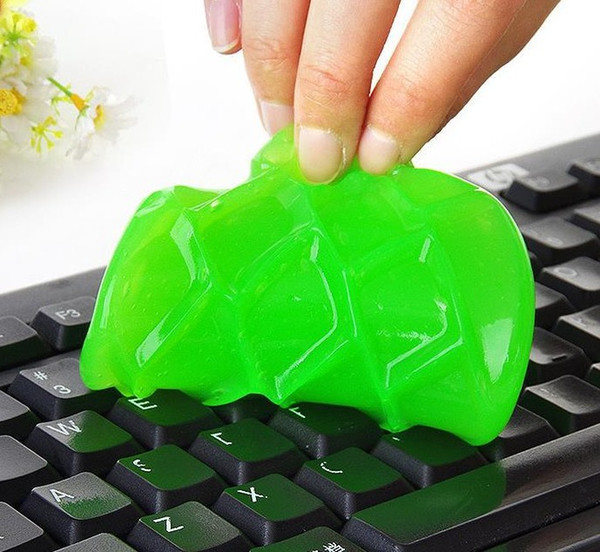 Hot Magic Dust Cleaning High-Tech Transparent Cleaner Compound Slimy Gel keyboard cleaner/super computer cleaner /monito for Keyboard Laptop