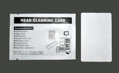 100 PCS Credit Card MSR Head Cleaner Cleaning Card for Magnetic Stripe Reader NEW