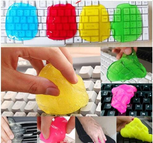 Wiper Cleaner color Random Super Clean Slimy Gel Home Dust for Keyboard all-purpose miraculous unique high quality