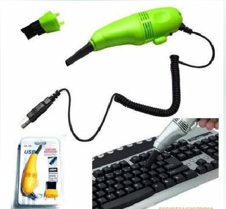 Wholesale- new pocket edition USB Laptop Mini Vacuum Computer PC Keyboard Cleaner