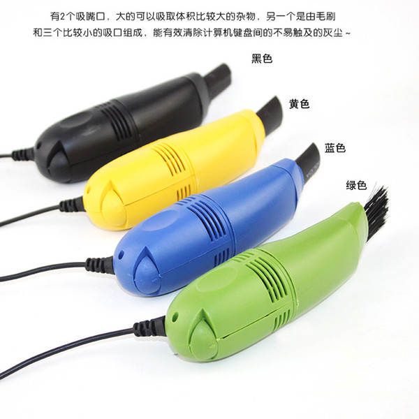 free shipping whilesale Loss promotion computer keyboard vacuum cleaner mini USB vacuum cleaner keyboard brush cleaner